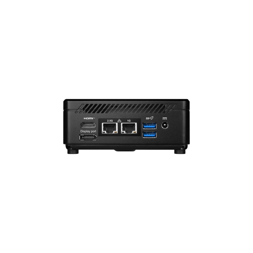 MSI Cubi 5 12M-001EU PCs/estación de trabajo Intel® Core™ i7 i7-1255U 16 GB DDR4-SDRAM 512 GB SSD Windows 11 Pro Mini PC Negro - Imagen 4