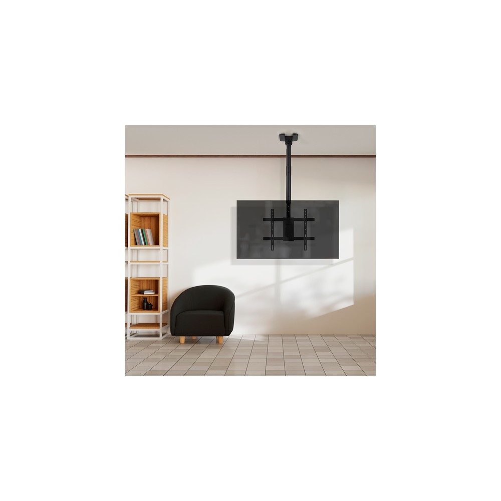 Soporte Techo TooQ LPCE1175TSLI-B Inclinable, orientable para Pantallas 32-75" hasta 60 kg - Imagen 7