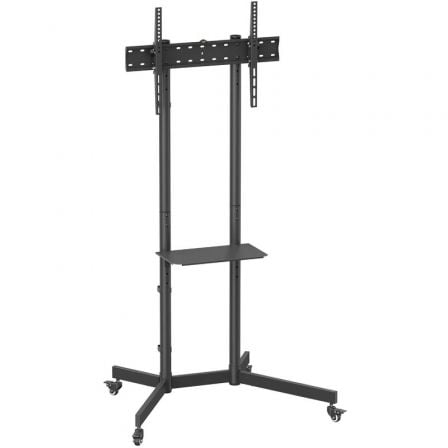 Soporte Suelo Aisens FT70TE-333 Inclinable, con ruedas para Pantallas 37-70" hasta 45 kg