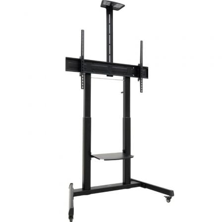 Soporte Suelo TooQ FS20406HM-B Inclinable, con ruedas para Pantallas 60-100" hasta 120 kg