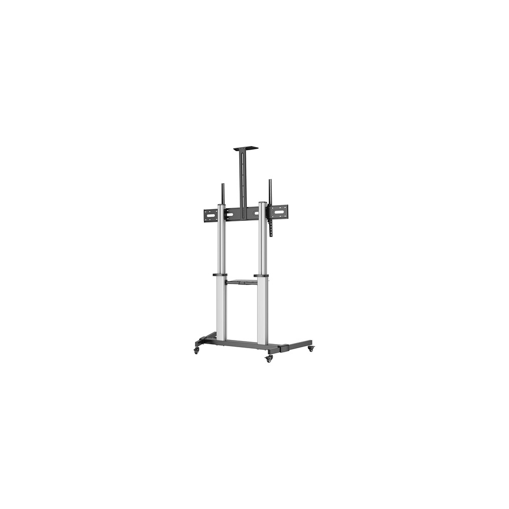Soporte Suelo Aisens FT100TE-259 Con ruedas para Pantallas 60-100" hasta 100 kg - Imagen 4