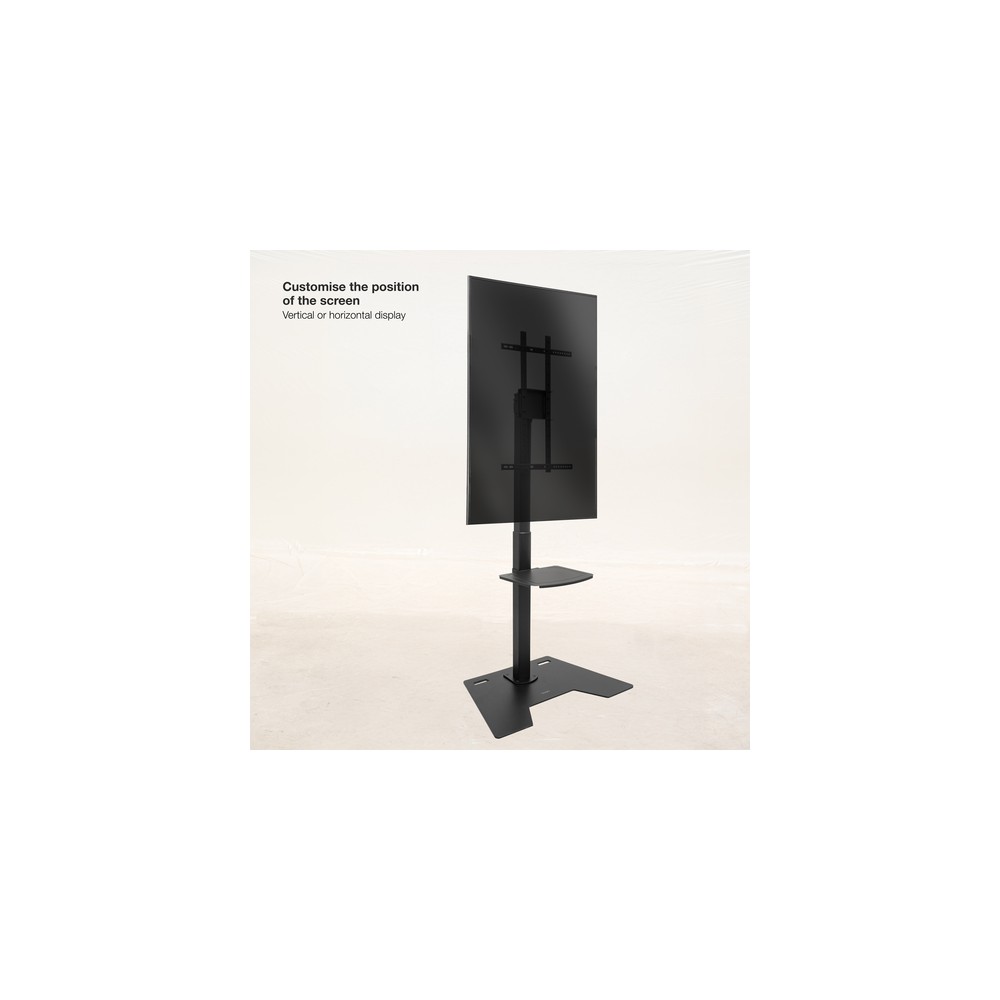 Soporte Suelo TooQ FS2284M-B Fijo para Pantallas 37-70" hasta 70 kg - Imagen 4