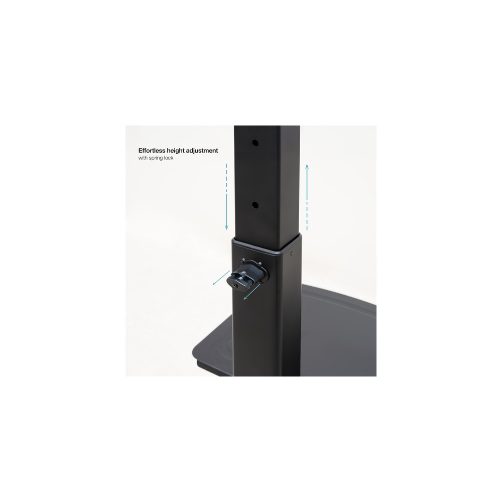 Soporte Suelo TooQ FS2284M-B Fijo para Pantallas 37-70" hasta 70 kg - Imagen 6