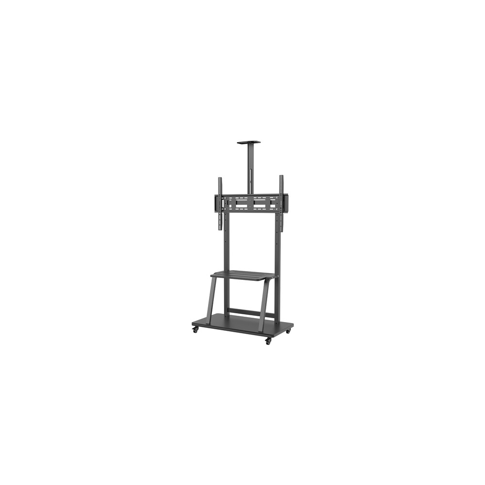 Soporte Suelo Aisens FT100E-135 Con ruedas para Pantallas 37-100" hasta 150 kg - Imagen 3