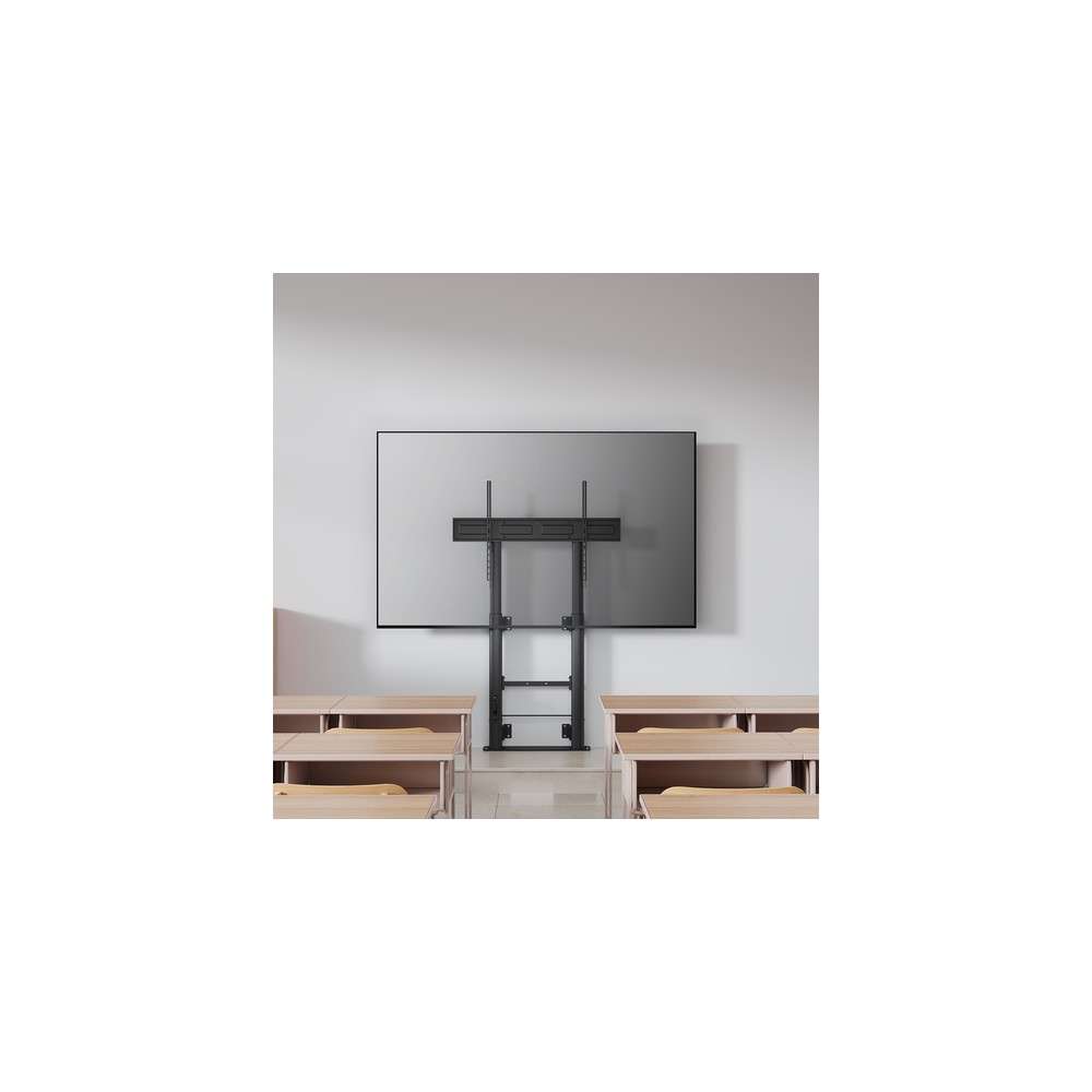 Soporte Suelo Aisens FWF100E-351 Inclinable, orientable para Pantallas 60-100" hasta 120 kg - Imagen 6