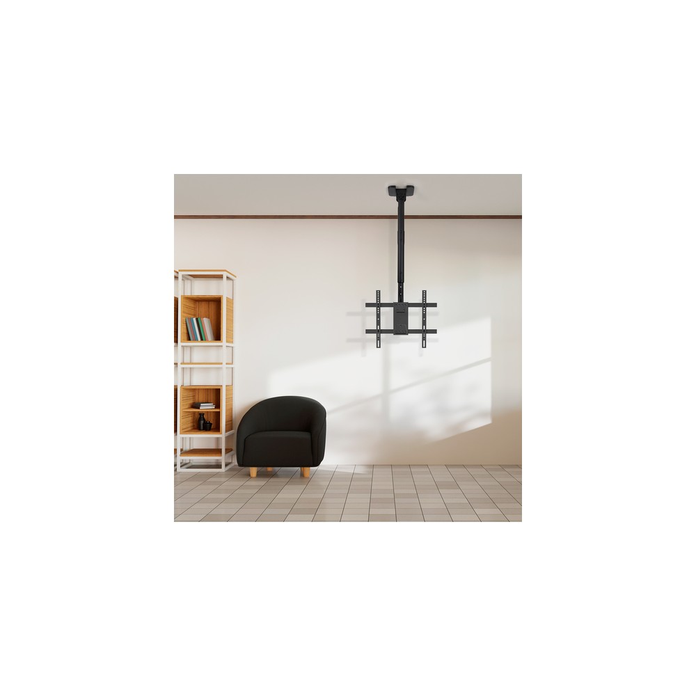 Soporte Techo TooQ LPCE1175TSLI-B Inclinable, orientable para Pantallas 32-75" hasta 60 kg - Imagen 8