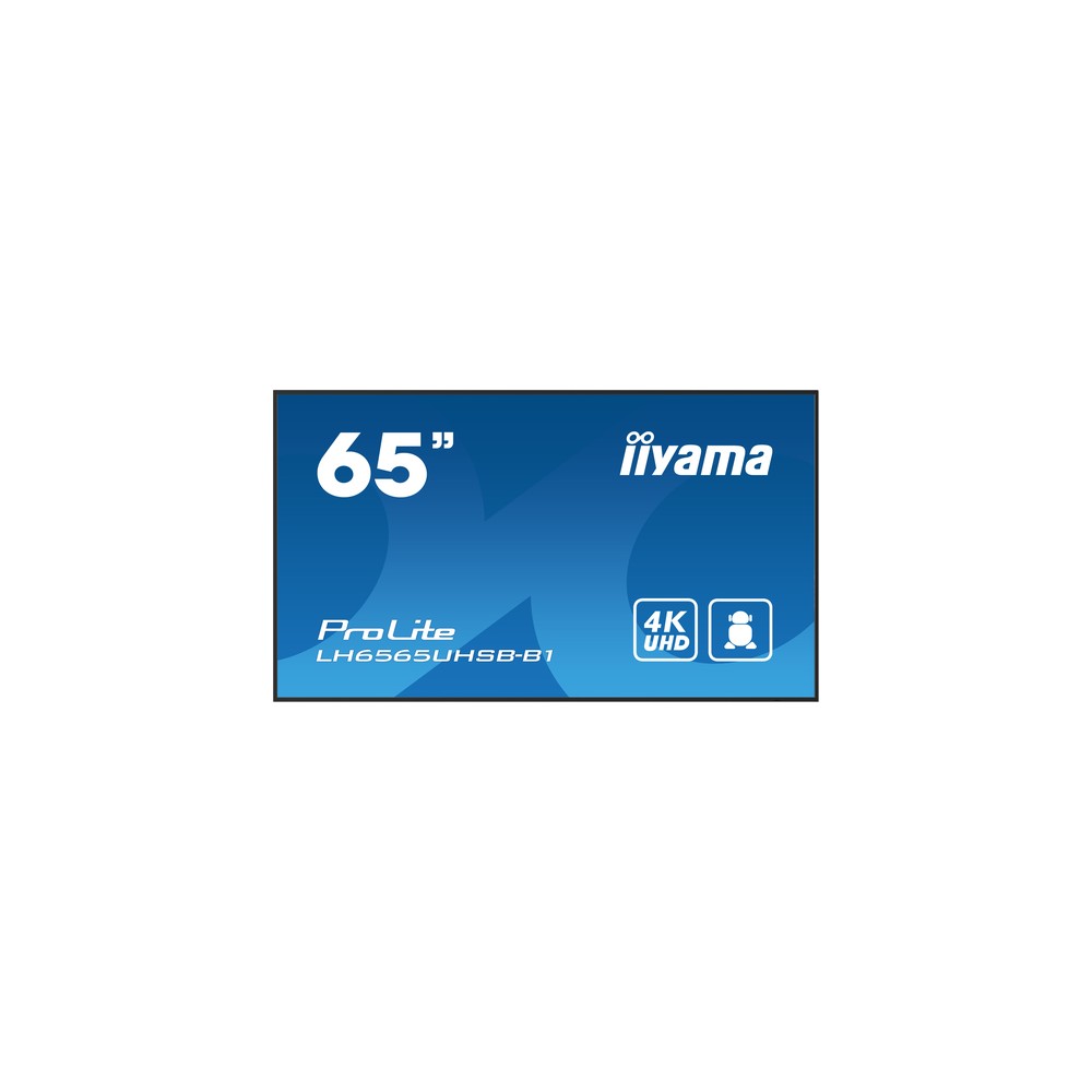 iiyama ProLite LH6565UHSB 65" 4K UHD IPS 800 nits Android 11 24/7 - Imagen 3