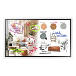 Samsung Flip WM55FX pizarra digital interactiva de 55 pulgadas 4K UHD – vista frontal