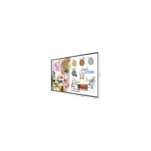 Samsung Flip WM75FX pizarra digital interactiva de 75 pulgadas 4K UHD – vista lateral del panel