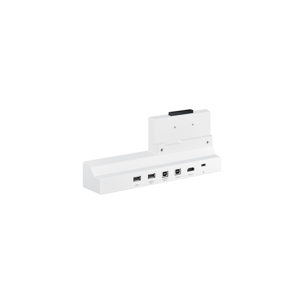 Samsung Flip WM65FX pizarra digital interactiva de 65 pulgadas 4K UHD – detalle de la bandeja de conexiones