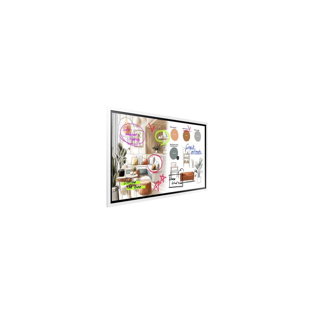 Samsung Flip WM55FX pizarra digital interactiva de 55 pulgadas 4K UHD – escritura con lápiz sobre la pizarra